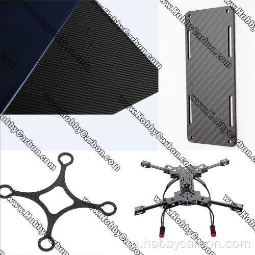 Izingxenye ze-carbon fiber ngokwezifiso ze-RC Drone